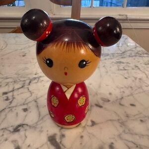 Japanese kokeshi doll, 5 inches new condition